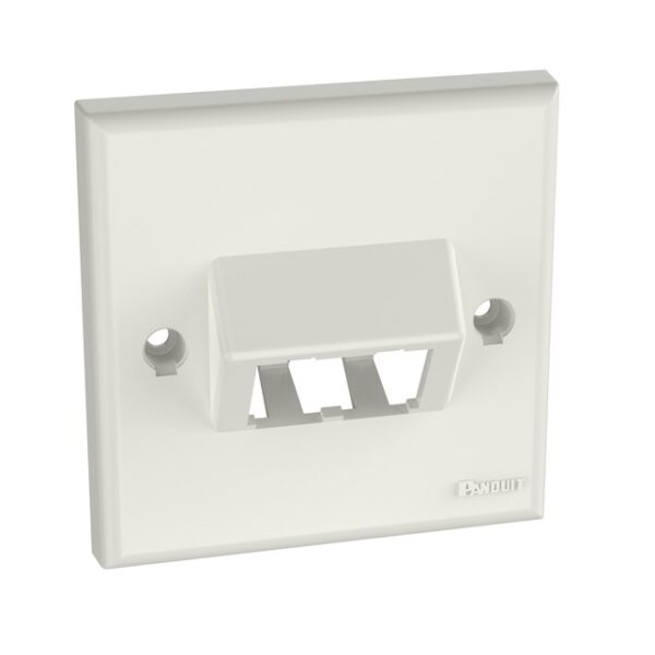 Panduit Faceplate 2 Port CFP86S2IWY