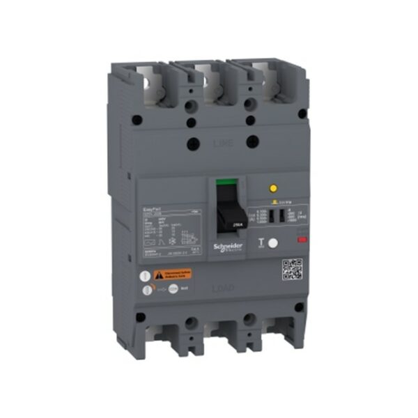 circuit breaker Easypact EZCV250H - TMD - 160 A - 3 poles 3d