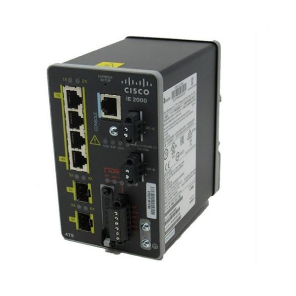 Cisco IE 4 10/100,2 FE SFP, Base (IE-2000-4TS-B)